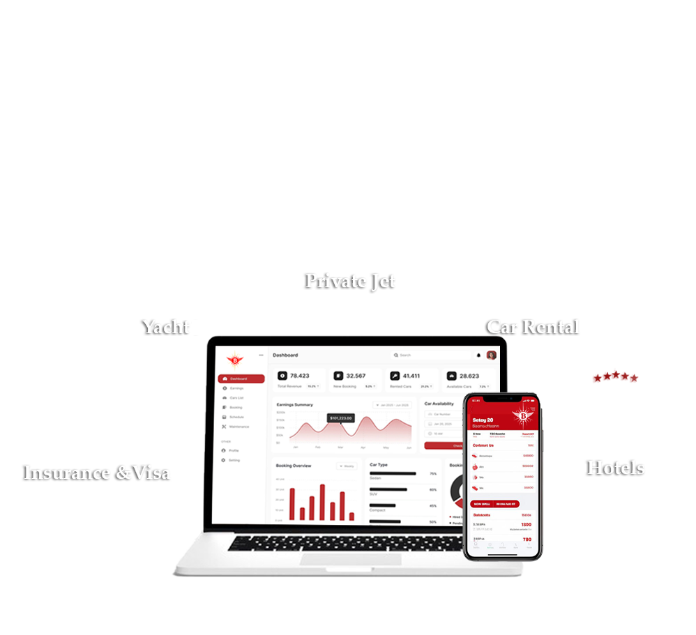 Luxury Private Jet Ready for Takeoff: BitAir private jet preparing for takeoff, offering high-end travel services for discerning clients seeking comfort and exclusivity.

